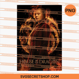 House Of The Dragon Rhaenyras Poster PNG, Rhaenyras Poster PNG, House Of The Dragon PNG