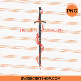 House Of The Dragon Sword Red Flames PNG, House Of The Dragon PNG, Sword Red Flames PNG