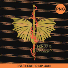 House Of The Dragon Sword With Wings PNG, Sword With Wings PNG, House Of The Dragon PNG