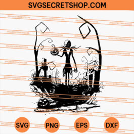Jack Skellington The Pumpkin King SVG