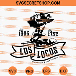 Johnny 5 Los Locos SVG
