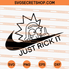 Just Rick It SVG
