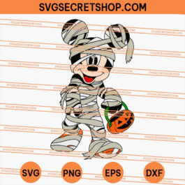 Mummy Mickey SVG