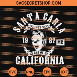 Santa Carla The Lost Boys MC Be One Of Us SVG