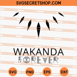 Wakanda Forever SVG