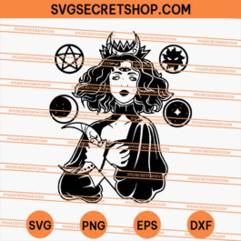 Witch Scene SVG