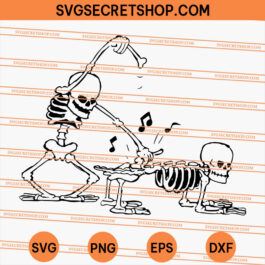 Skeleton Party SVG, Skeleton SVG, Funny Skeleton SVG, Horror SVG