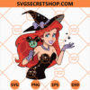 Ariel Princess Halloween SVG, Ariel SVG, The Little Mermaid SVG, Halloween SVG 2 Ariel Princess Halloween SVG