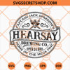 Captain Jack Sparrow's Hearsay SVG