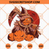 Grim Reaper Halloween SVG, Horror Pumpkin SVG, Grim Reaper SVG 1 Grim Reaper Halloween SVG
