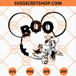 Halloween Minnie Boo SVG