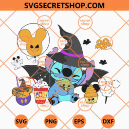 Halloween Stitch Snacks SVG