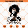 Jimi Hendrix SVG