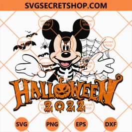 Mickey Halloween 2022 SVG, Mickey 2022 SVG, Disney SVG, Mickey SVG