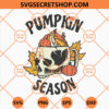 Pumpkin Season SVG, Horror Pumpkin SVG, Fall SVG, Skull SVG 1 Pumpkin Season SVG