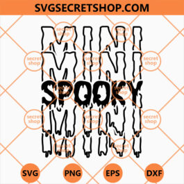 Skooky Mini SVG, Spooky Halloween SVG, Halloween SVG, Horror SVG