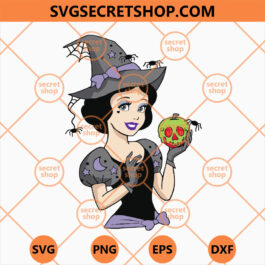 Snow White Halloween SVG