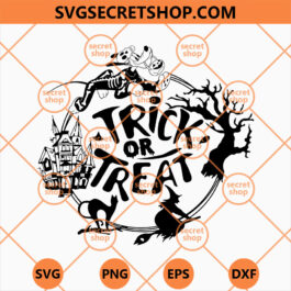 Trick Or Treat Disney SVG