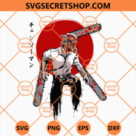 Chainsaw Man SVG, Anime SVG, Denji SVG, Pochita SVG