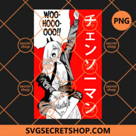 Chainsaw Man Denji And Power PNG