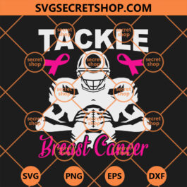 Football Breast Cancer Awareness SVG