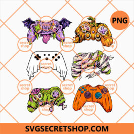 Gaming Controllers Halloween PNG, Game PNG,  Controllers PNG, Halloween PNG