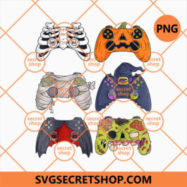 Gaming Controllers Halloween PNG, Halloween PNG, Game PNG, Controllers PNG
