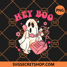 Hey Boo Scary Ghost PNG, Ghost PNG, Boo PNG, Scary PNG