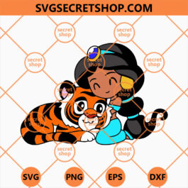 Jasmine And Rajah SVG