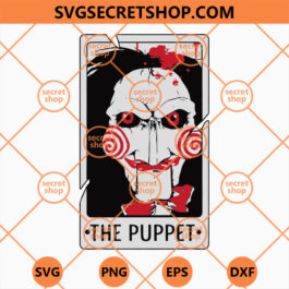 Jigsaw Horror Card SVG, Movie Posters SVG, Jigsaw Tool SVG, Game Of Jigsaw SVG
