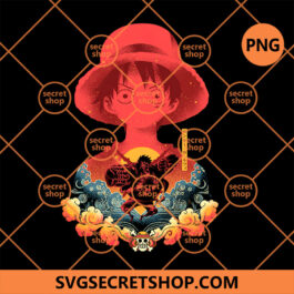 Luffy One Piece PNG, Anime PNG, Monkey D Dragon PNG, Straw Hat PNG