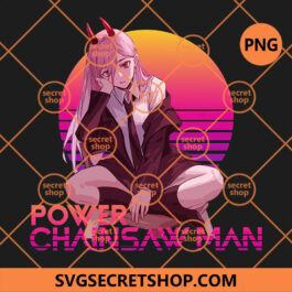 Power Sunset Chainsaw Man PNG, Anime PNG, Power Waifu PNG, Hunters PNG