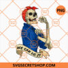 Rosie Riveter We Can Do It Skeleton PNG, Skeleton PNG, Rosie Riveter PNG, We Can Do It PNG 1 Rosie Riveter We Can Do It Skeleton PNG