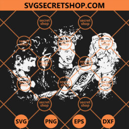 Sanderson Witches SVG, Witch SVG, Witch Halloween SVG, Happy Halloween SVG