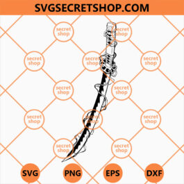 Sword Zoro Sandai Kitetsu SVG, One Piece Zoro AVG, Sandai Kitetsu SVG, Samurai Sword SVG
