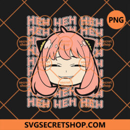 Anya Forger Heh Heh Heh PNG, Baby Anya Laughing PNG, Cute Anya Chibi PNG