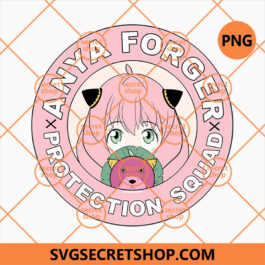 Anya Forger Protection Squad PNG, Baby Pink Anya PNG, Spy x Family Anime PNG