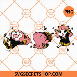 Anya Forger Spy X Family PNG, Anya Forger chibi PNG, Spy X Family Anime PNG