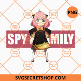 Anya Spy X Family PNG, Anya To Stand with one's hand on one's hips PNG, Cute Anya Forger PNG