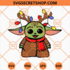 Baby Yoda Christmas SVG