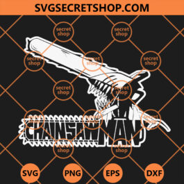 Chainsaw Man SVG, Denji Chainsaw Man SVG, Chainsaw Man Anime SVG