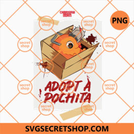 Chainsaw Man Adopt A Pochita PNG, Pochita Chainsaw Man Images PNG, Adopt A Pochita Box PNG