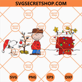 Charlie Brown And Snoopy Christmas SVG, Christmas Peanuts SVG, Christmas SVG, Charlie Brown SVG