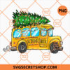 Chritmas Tree School Bus