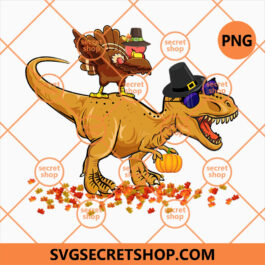 Dinosaur And Turkey Thanksgiving