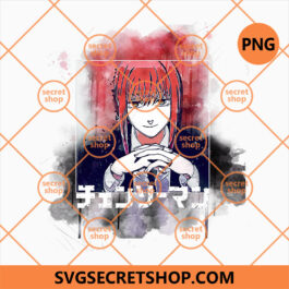 Makima Chainsaw Man PNG, Makima Portrait PNG, Anime Japanese PNG