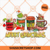 Merry Grinchmas Coffee PNG, Christmas Cup Ornament PNG, Grinches Santa Hat PNG 1 Merry Grinchmas Coffee