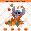 Stitch Happy Autumn SVG