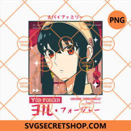 Yor Forger Spy X Family PNG, Yor Forger Portrait PNG, Beautiful Women PNG