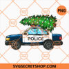 Christmas Tree Police Car PNG, Twinkle Christmas Tree PNG, Xmas Holiday PNG 2 chritmas tree police car